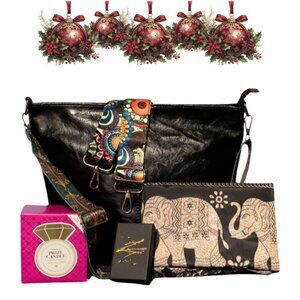 Silver Jewlery and Prize Candle Womens 5 Items Retail Value $124